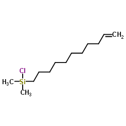 Chloro(dimethyl)10-undecen-1-ylsilane Structure