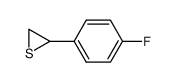 rac-2-(4-fluorophenyl)thiirane结构式