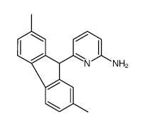 6-(2,7-dimethyl-9H-fluoren-9-yl)pyridin-2-amine Structure