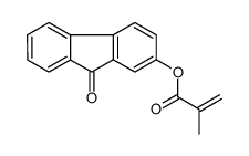 (9-oxofluoren-2-yl) 2-methylprop-2-enoate Structure