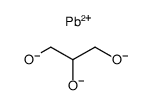 glycerol, trilead (II)-compound结构式