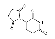 α-Succinimido-glutarimid结构式