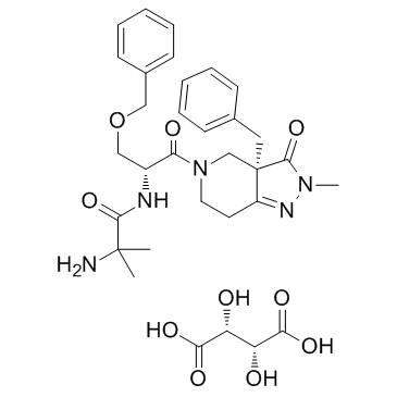 Capromorelin tartrate Structure