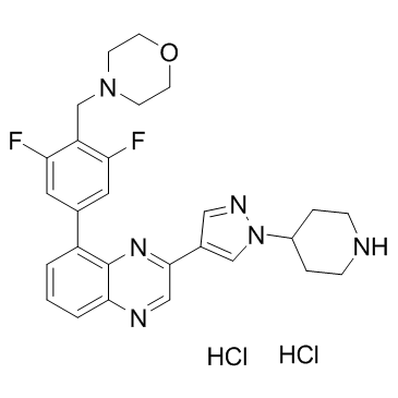 NVP-BSK805二盐酸盐结构式