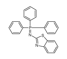 1,3-benzothiazol-2-ylimino(triphenyl)-λ5-phosphane Structure