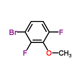1-Bromo-2,4-difluoro-3-methoxybenzene Structure