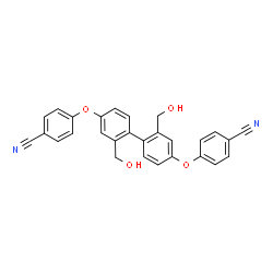 4,4'-{[2,2'-Bis(hydroxymethyl)-4,4'-biphenyldiyl]bis(oxy)}dibenzonitrile picture