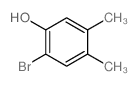 2-溴-4,5-二甲苯酚结构式