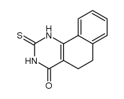 2-THIOXO-2,3,5,6-TETRAHYDROBENZO[H]QUINAZOLIN-4(1H)-ONE结构式
