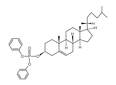 17-(1,5-dimethyl-hexyl)-10,13-dimethyl-2,3,4,7,8,9,10,11,12,13,14,15,16,17-tetradecahydro-1Hcyclopenta[a]phenanthren-3-yl diphenyl phosphate结构式