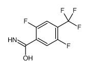 2,5-difluoro-4-(trifluoromethyl)benzamide Structure