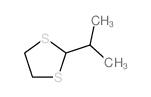 1,3-Dithiolane,2-(1-methylethyl)- Structure