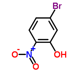 2-硝基-5-溴苯酚结构式