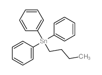 Stannane,butyltriphenyl-结构式