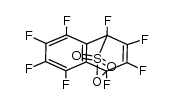 octafluoronaphtalene-1,4-sultone Structure