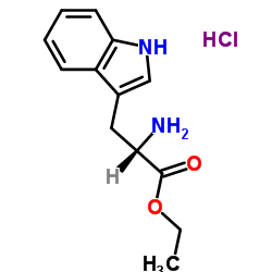 L-色氨酸乙酯盐酸盐结构式