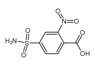2-nitro-4-sulfamoyl-benzoic acid Structure