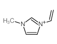 1-ethenyl-3-methylimidazol-3-iumç»æå¼