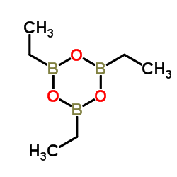 Boroxin,2,4,6-triethyl- structure