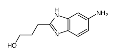 (9ci)-5-氨基-1H-苯并咪唑-2-丙醇结构式