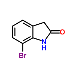7-溴吲哚酮结构式