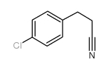 3-(4-氯苯基)丙腈结构式