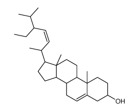(3β,22E,24xi)-stigmasta-5,22-dien-3-ol结构式
