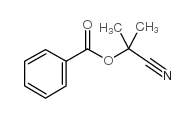 2-氰基-2-苯甲酸丙酯结构式