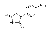 3-(4-氨基-苯基)-吡咯烷-2,5-二酮结构式