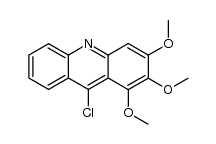 9-chloro-1,2,3-trimethoxy-acridine Structure