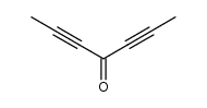 2,5-Heptadiyn-4-one结构式