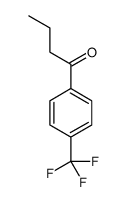 1-[4-(trifluoromethyl)phenyl]butan-1-one Structure