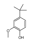 4-tert-butyl-2-methoxyphenol Structure