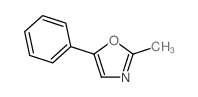 2-甲基-5-苯基噁唑结构式