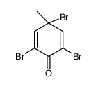 2,4,6-tribromo-4-methylcyclohexa-2,5-dien-1-one Structure