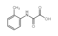 [(2-甲基苯基)氨基](氧代)乙酸结构式