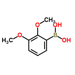 2,3-二甲氧基苯硼酸结构式
