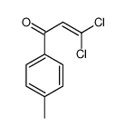 3,3-dichloro-1-(4-methylphenyl)prop-2-en-1-one Structure