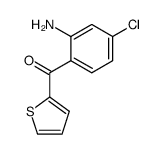 (2-amino-4-chlorophenyl)(thiophen-2-yl)methanone结构式