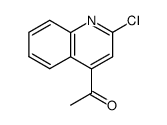 1-(2-chloro-quinolin-4-yl)-ethanone Structure