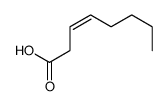 (E)-3-octenoic acid Structure