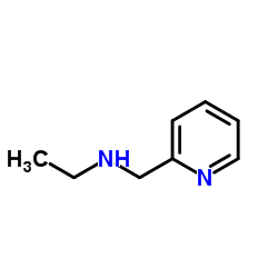 N-乙基-2-吡啶甲胺结构式