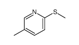 5-Methyl-2-(methylthio)pyridine Structure