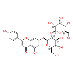 Apigenin-7-O-sophrosideApigenin-7-O-β-D-sophoroside picture