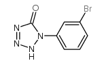 1-(3-溴苯基)-1,2-二氢-5H-四唑-5-酮结构式