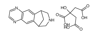 varenicline citrate Structure