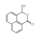 9-羟基-1,8-萘结构式