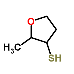 2-甲基四氢呋喃-3-硫醇结构式