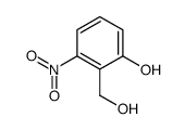 2-(hydroxymethyl)-3-nitrophenol结构式