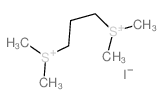 Sulfonium, trimethylenebis(dimethyl-, diiodide Structure